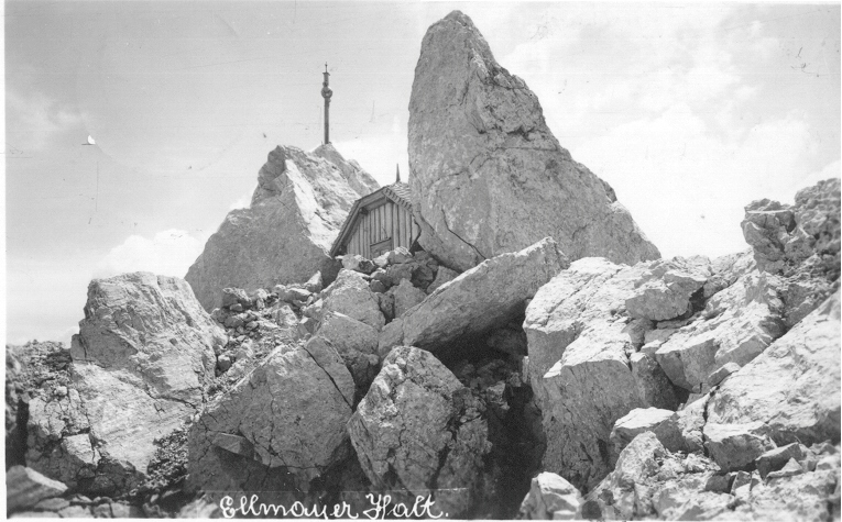 1940 Ellmauer Halt mit Babenstuberhütte