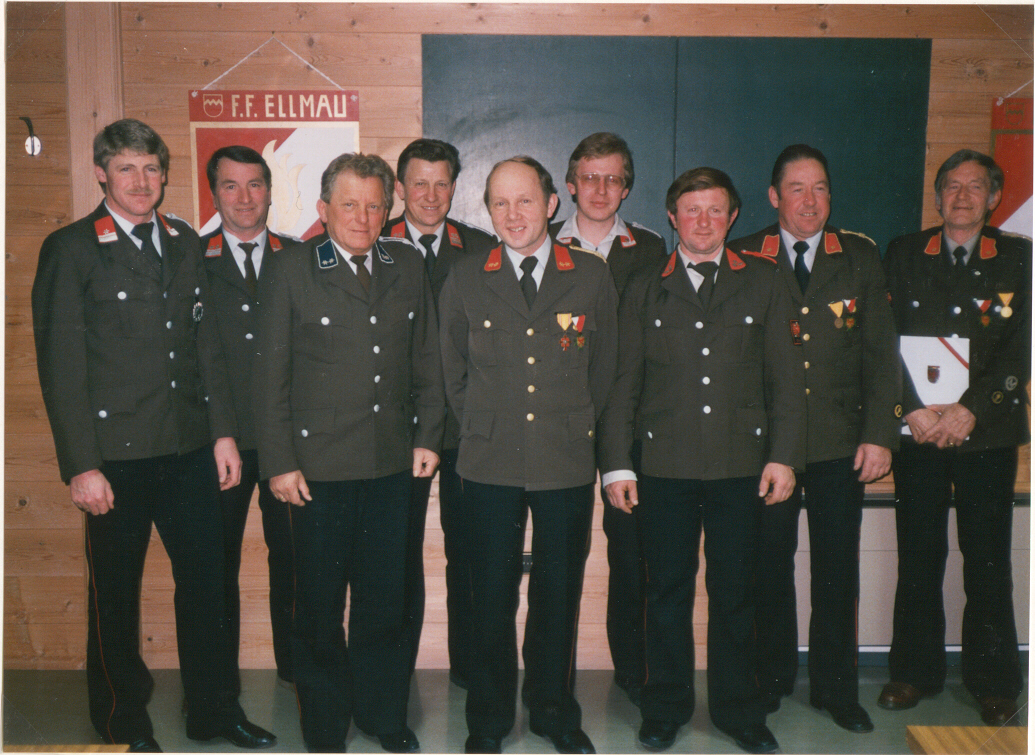 1988 Kommando der FFW Ellmau