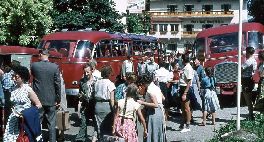 Ankunft der Urlaubsgäste in Ellmau 1957_web (2)