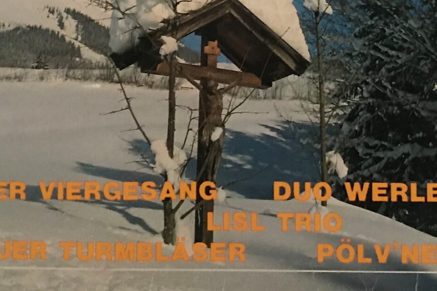 Schallplatte „Weihnacht am Wilden Kaiser“ 1982
