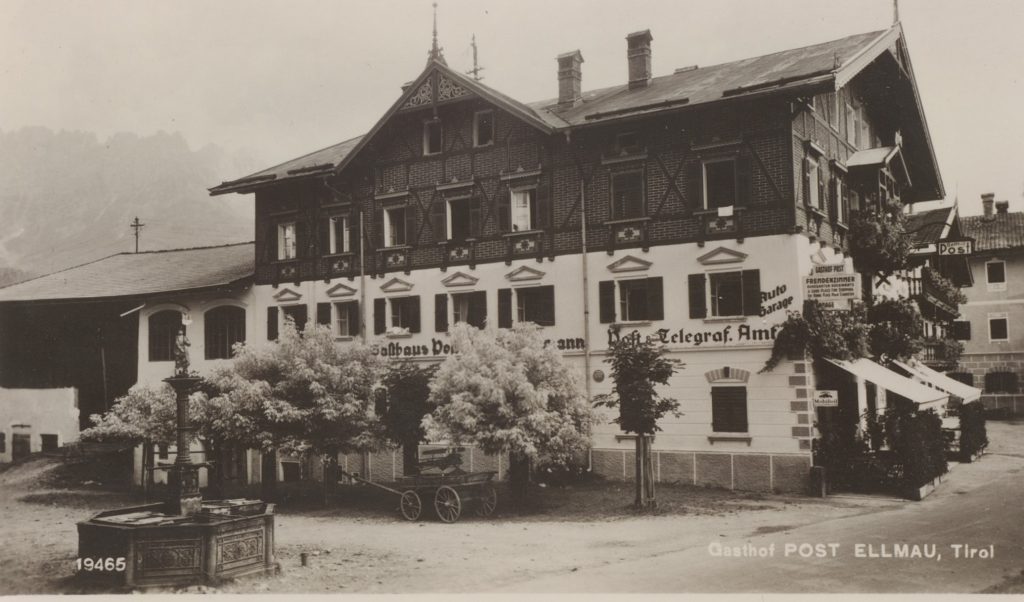 Florianibrunnen Gasthof Post 1930 (2)