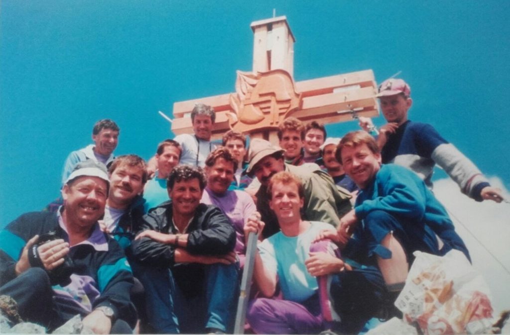 Gipfelkreuz Vordere Karlspitze_FFE 1991