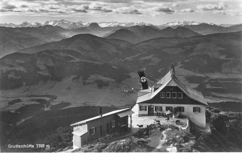 Gruttenhütte Ellmau, Wilder Kaiser, 1940