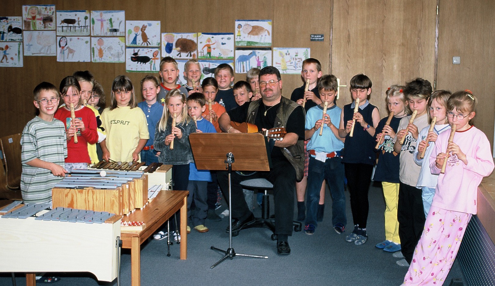 Musikklasse mit Hermann Ortner 2003