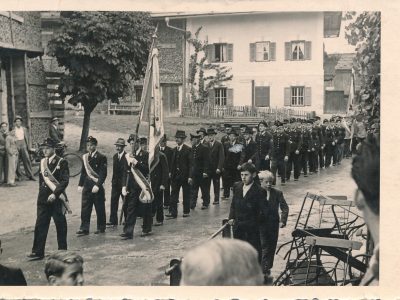 Feuerwehr Ellmau Fahnenweihe 1950